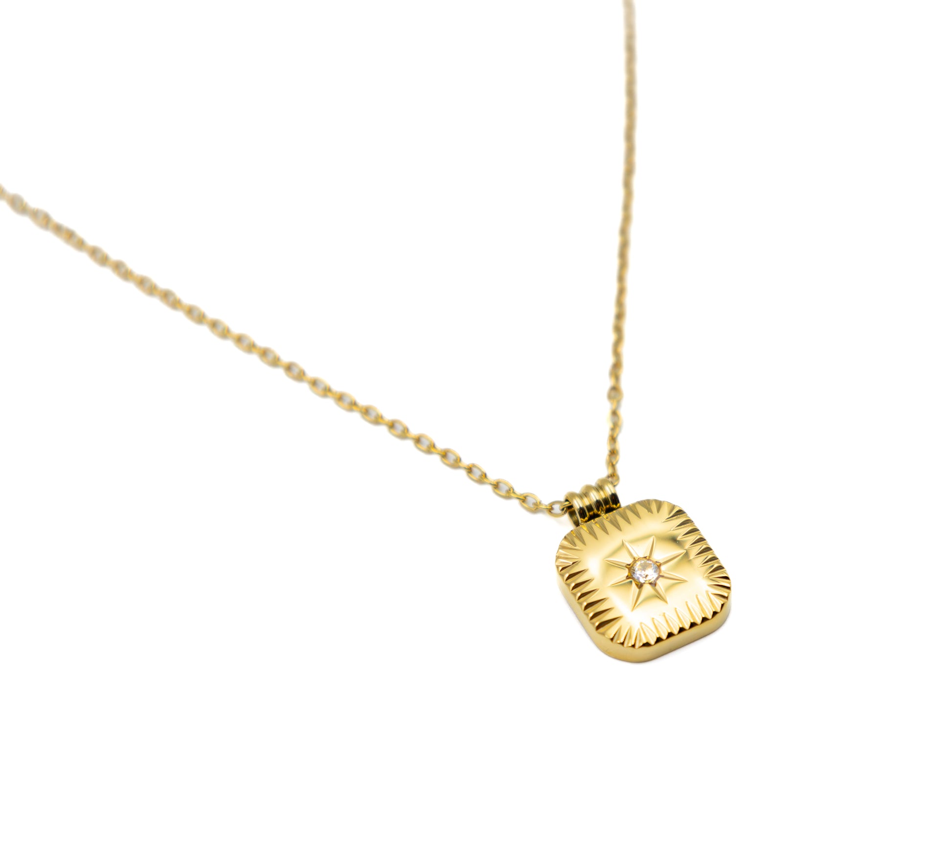 Guiding Star Medallion Necklace
