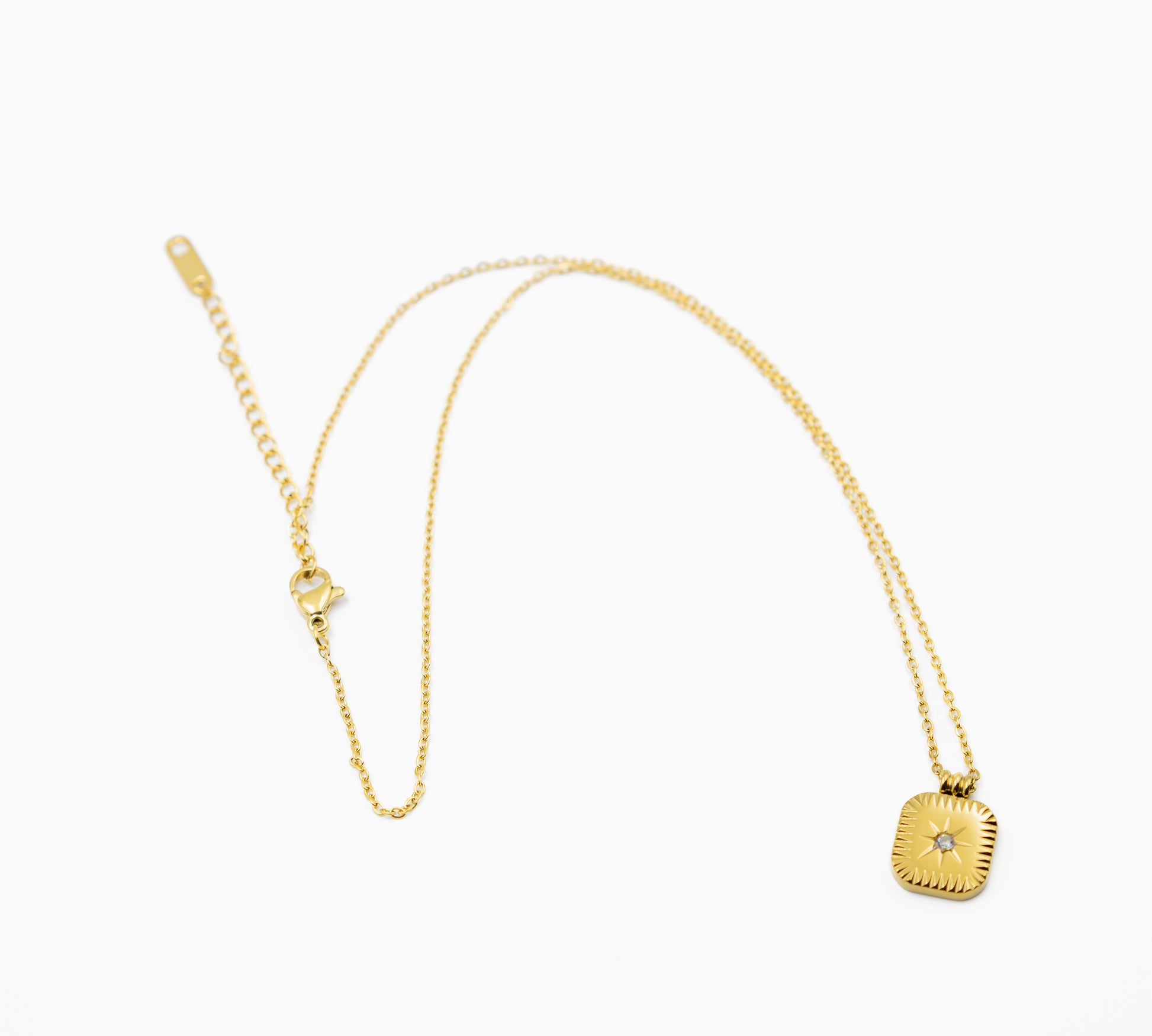Guiding Star Medallion Necklace