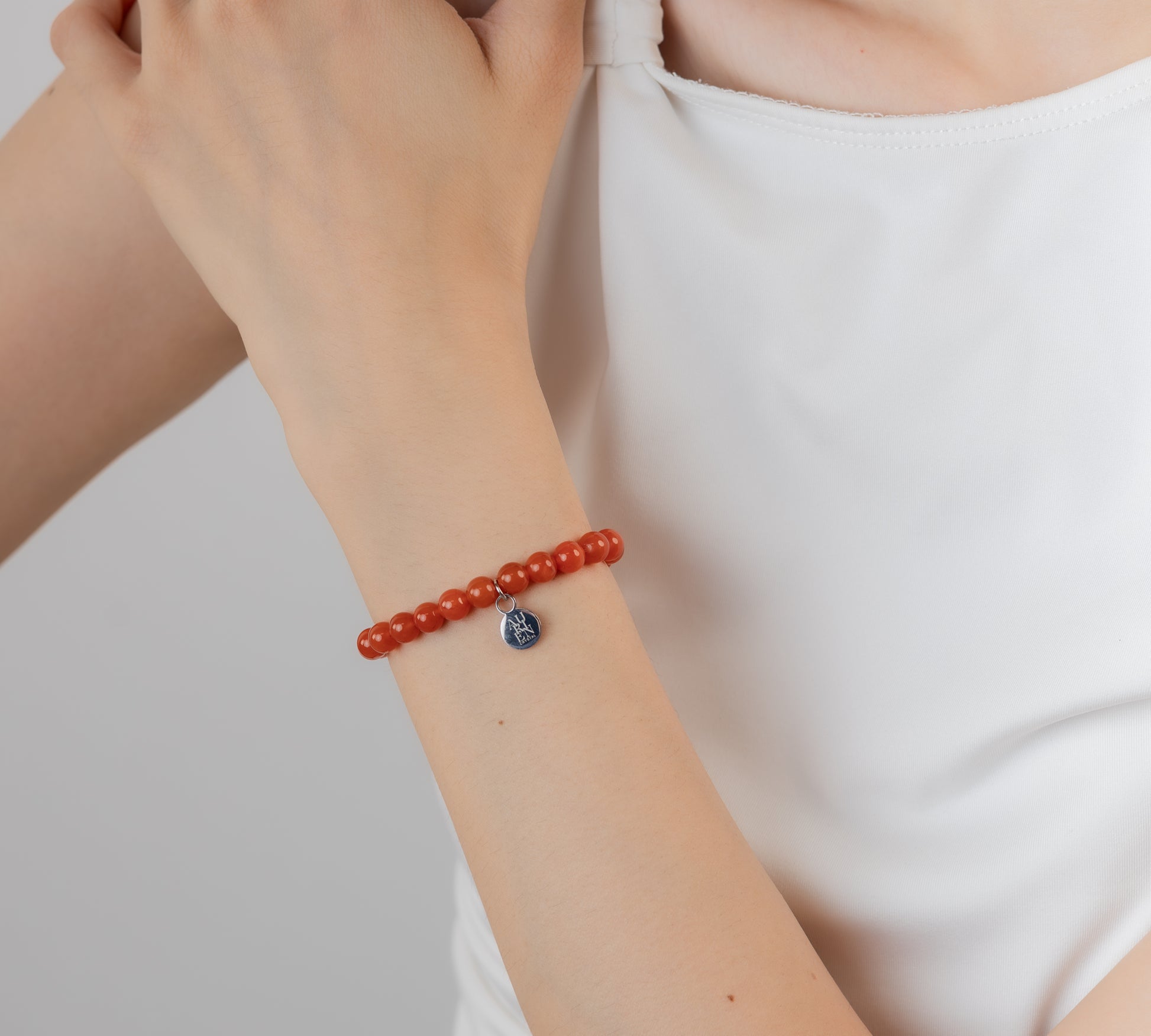 Himalayan Meditation · South Red Agate 6mm