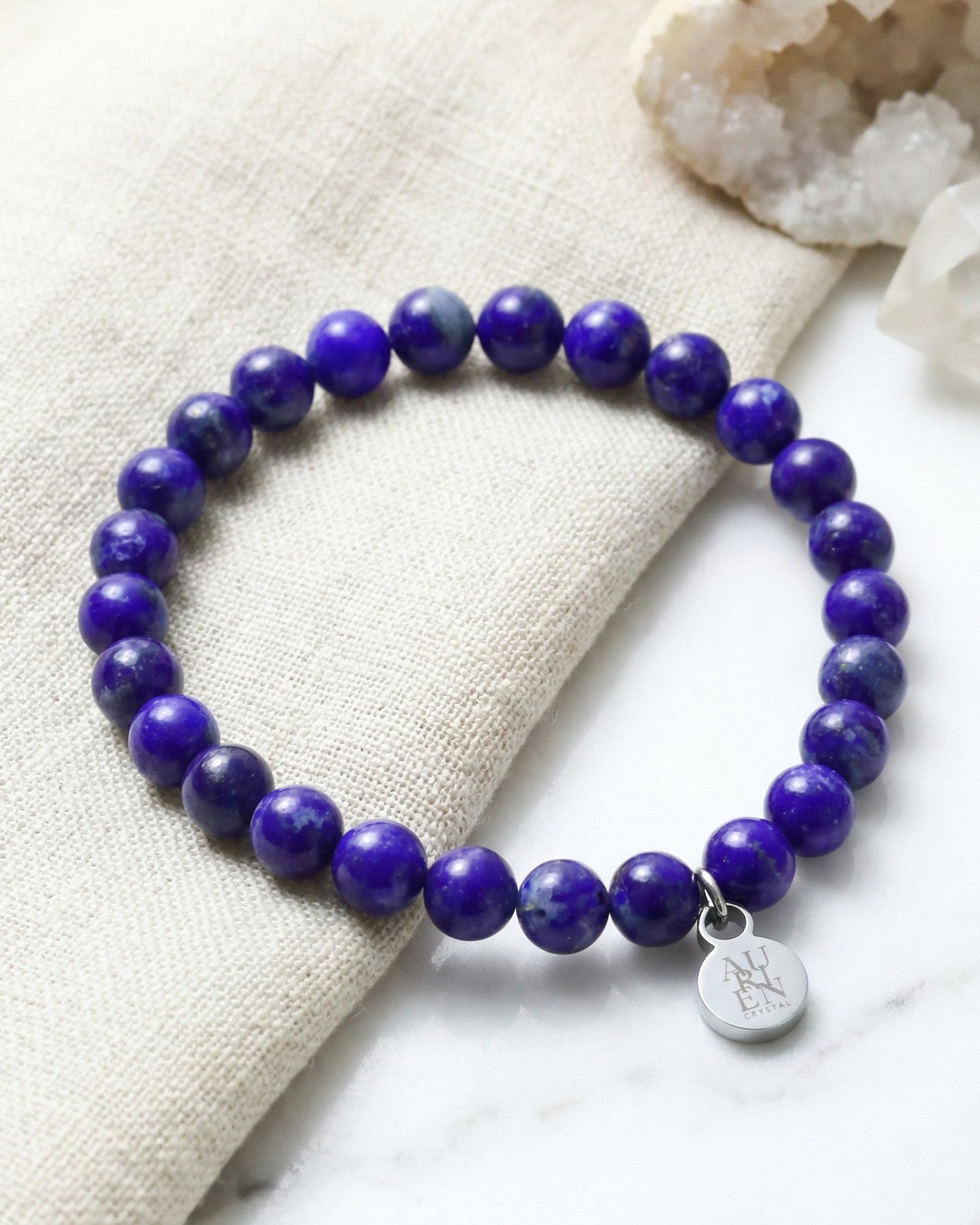 Lapis Lazuli meditation crystal bracelet auien crystal 1