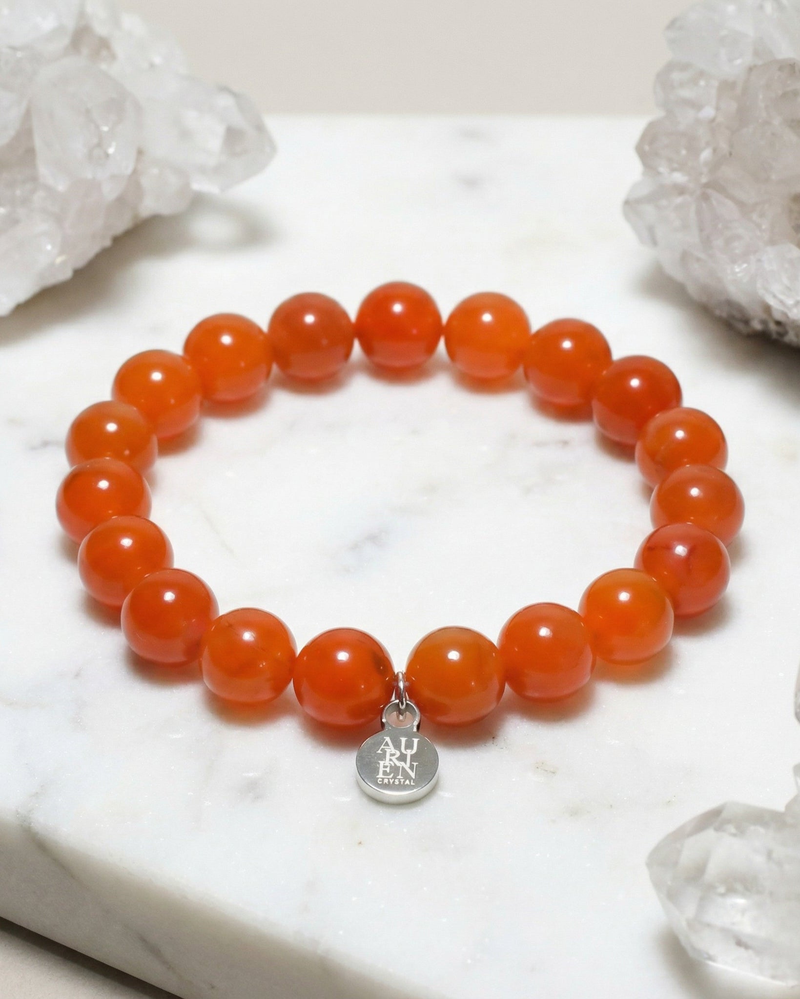 carnelian meditation crystal bracelet aurien crystal 2