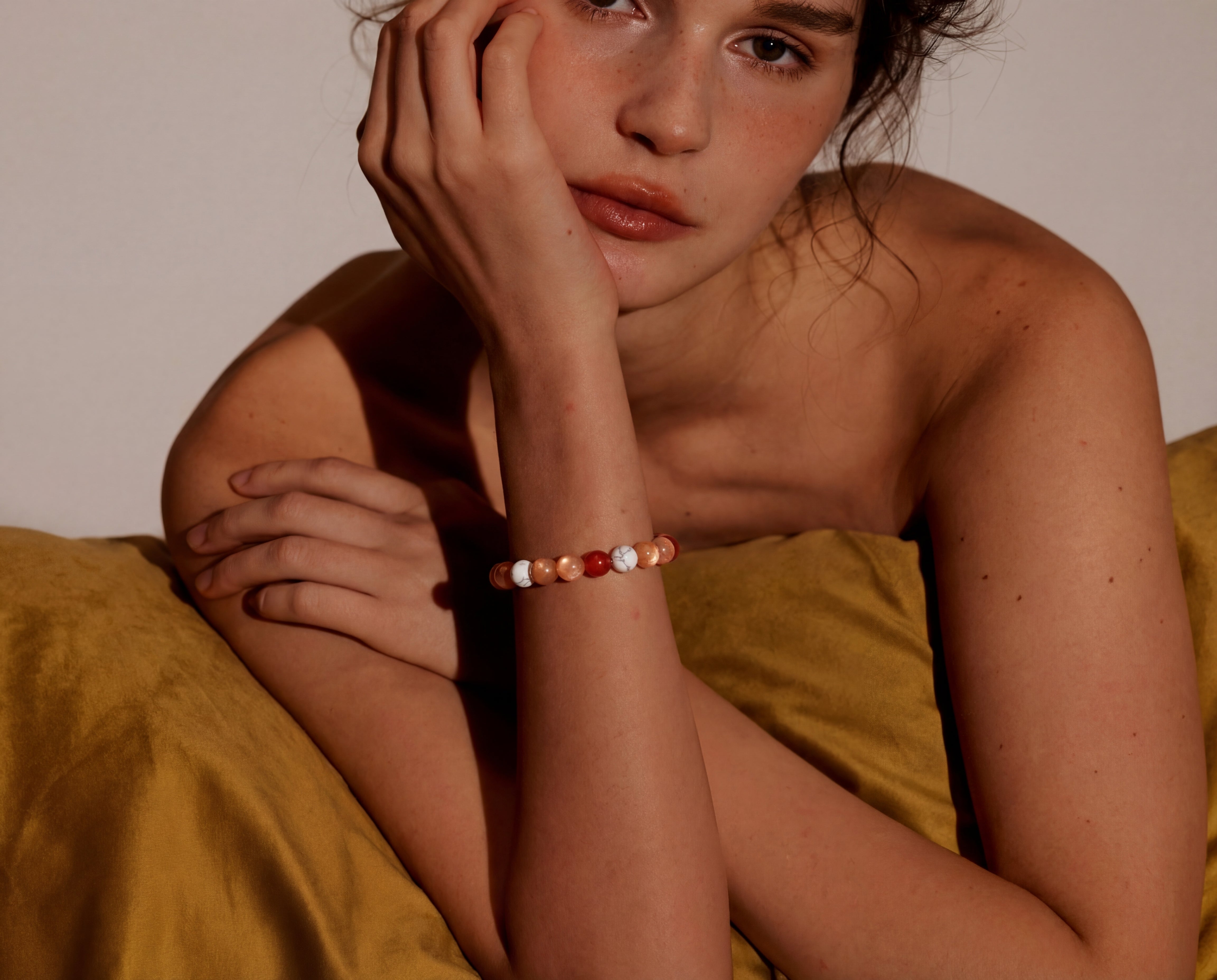 the grand tour collection crystal bracelet of Aurien Crystal