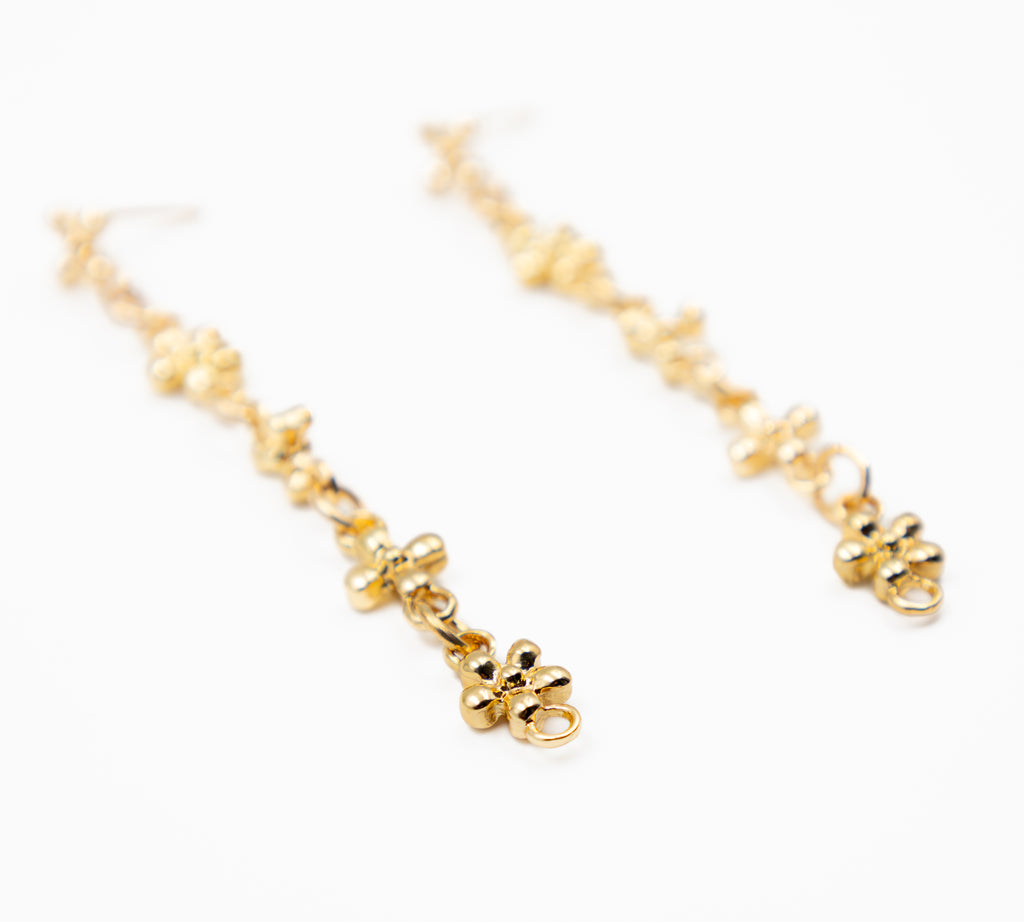 Bloom Cascade Drop Earrings