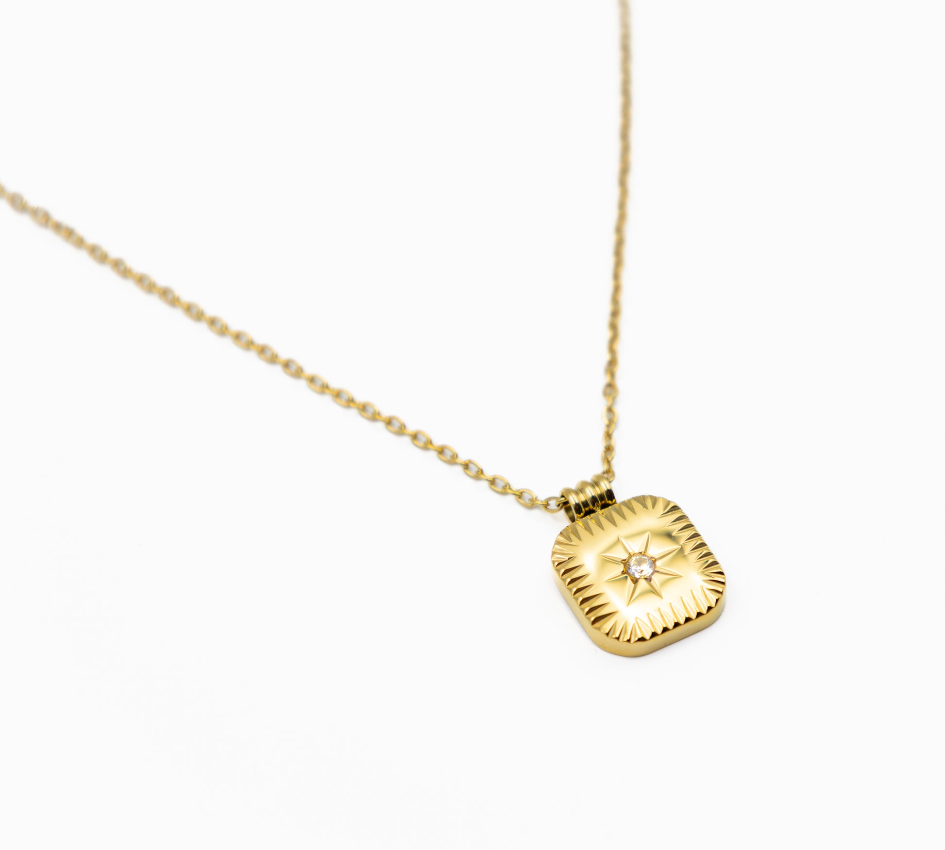 Guiding Star Medallion Necklace