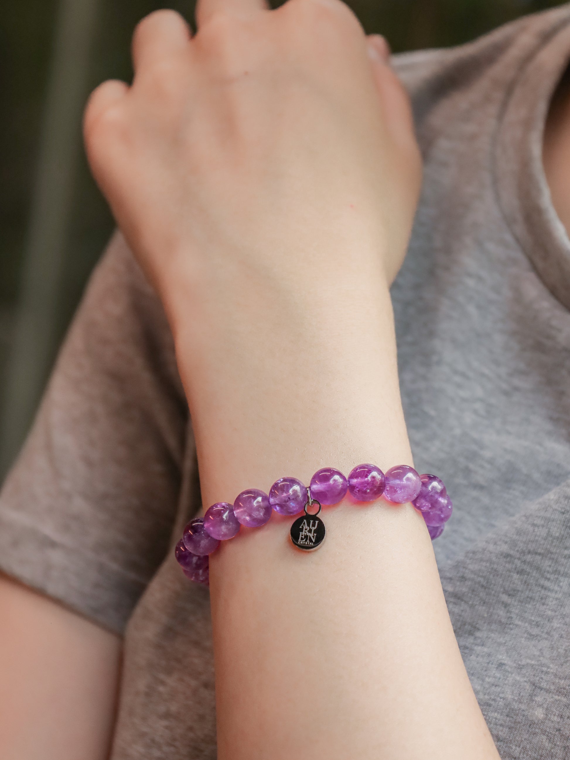 Himalayan Meditation · Amethyst 8mm
