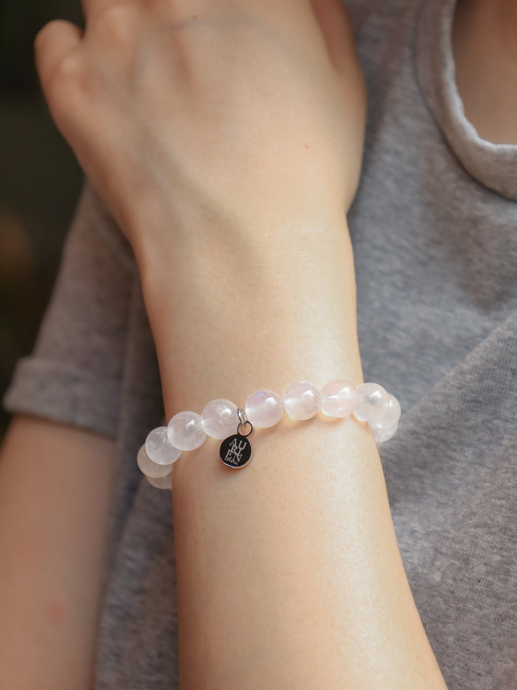 Himalayan Meditation · Moonstone 8mm