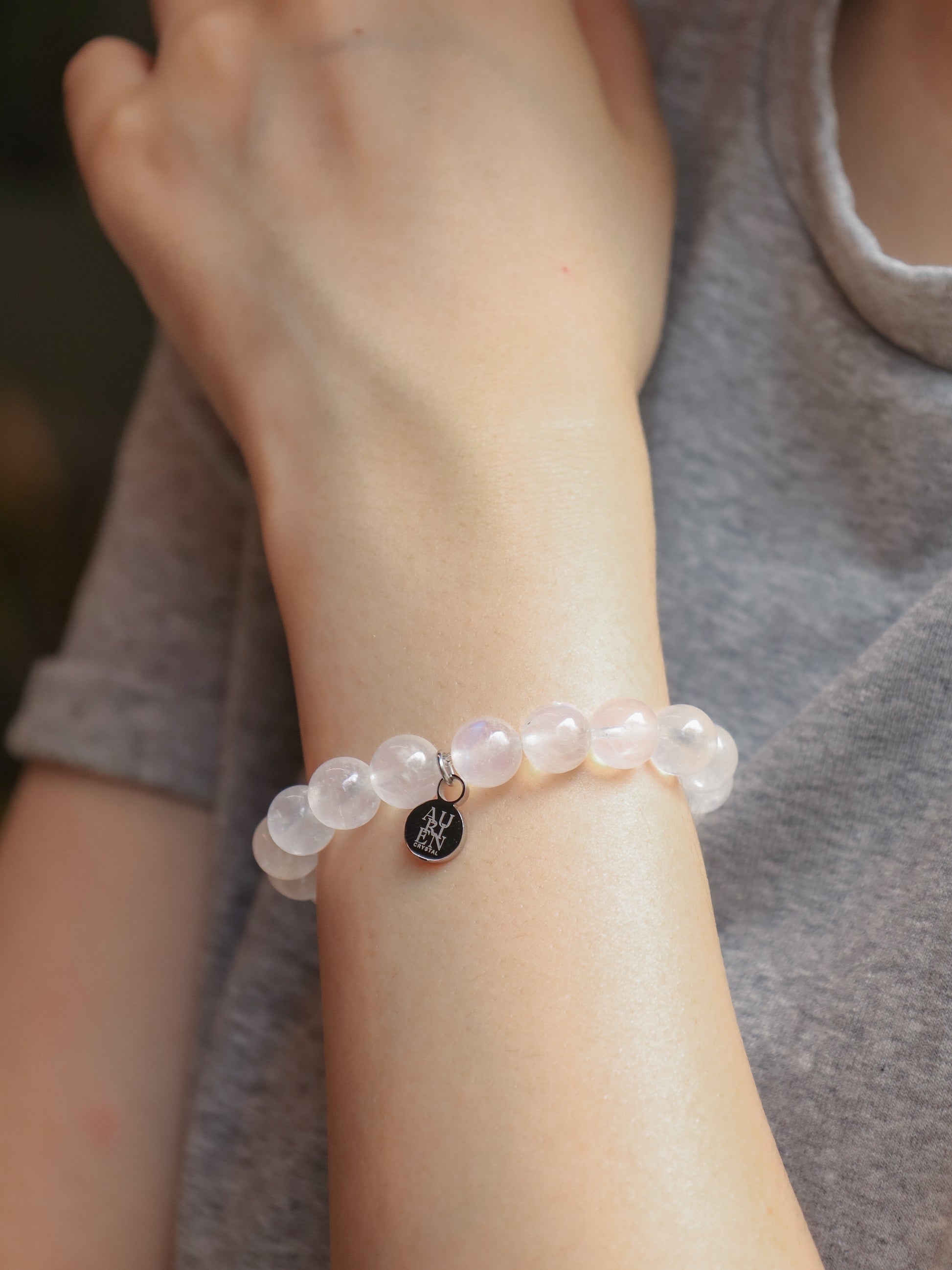 Himalayan Meditation · Moonstone 8mm