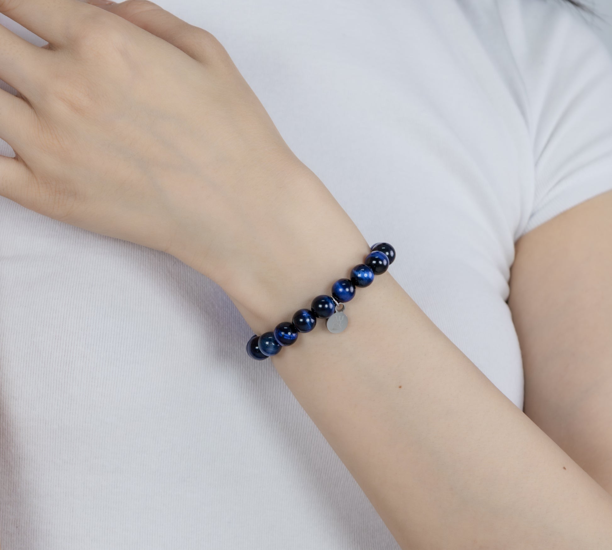 Himalayan Meditation · Blue Tiger’s Eye 8mm