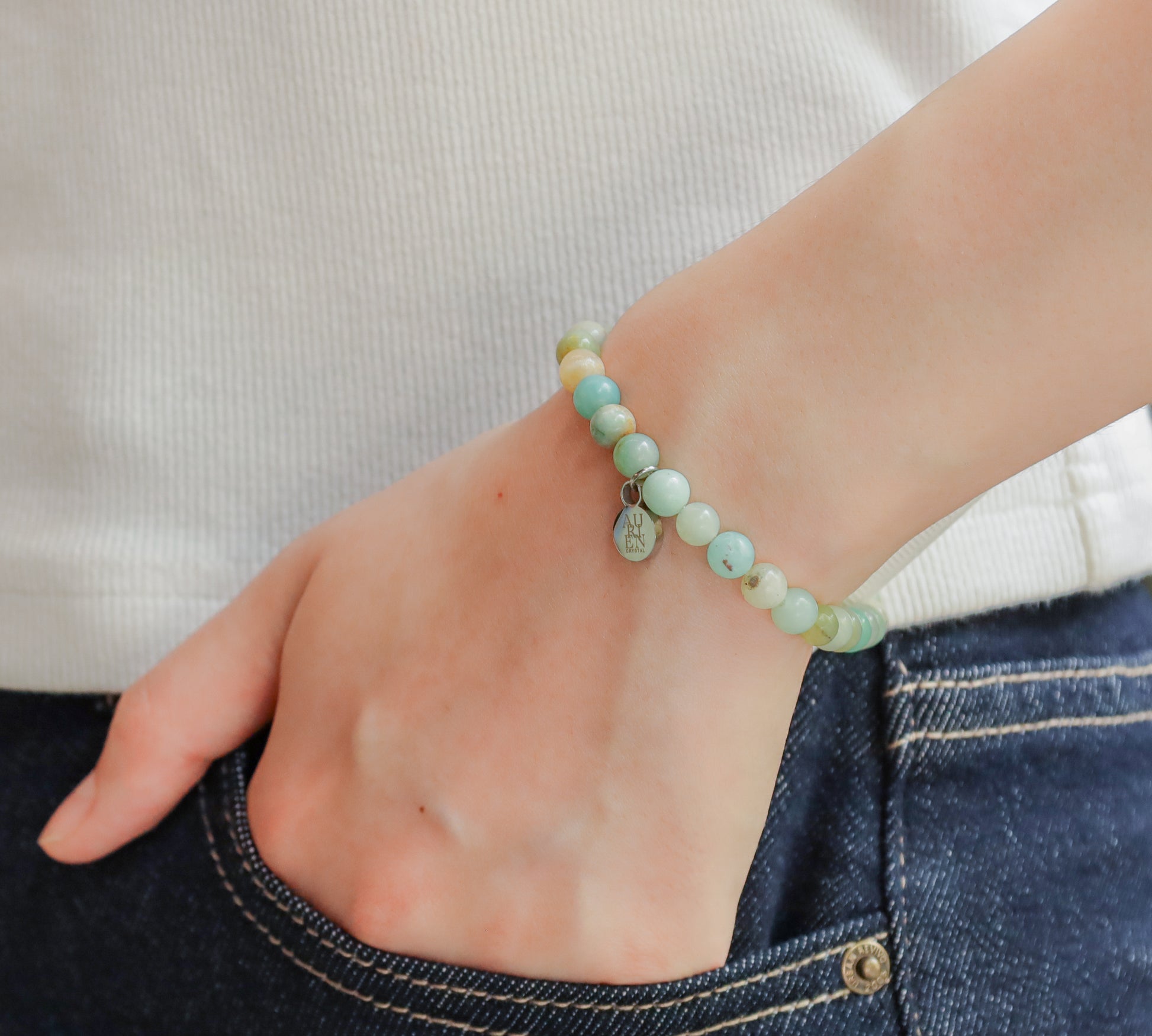 Himalayan Meditation · Amazonite 6mm