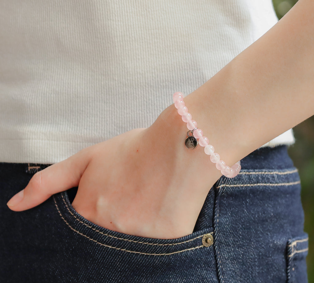 Himalayan Meditation · Rose Quartz 6mm