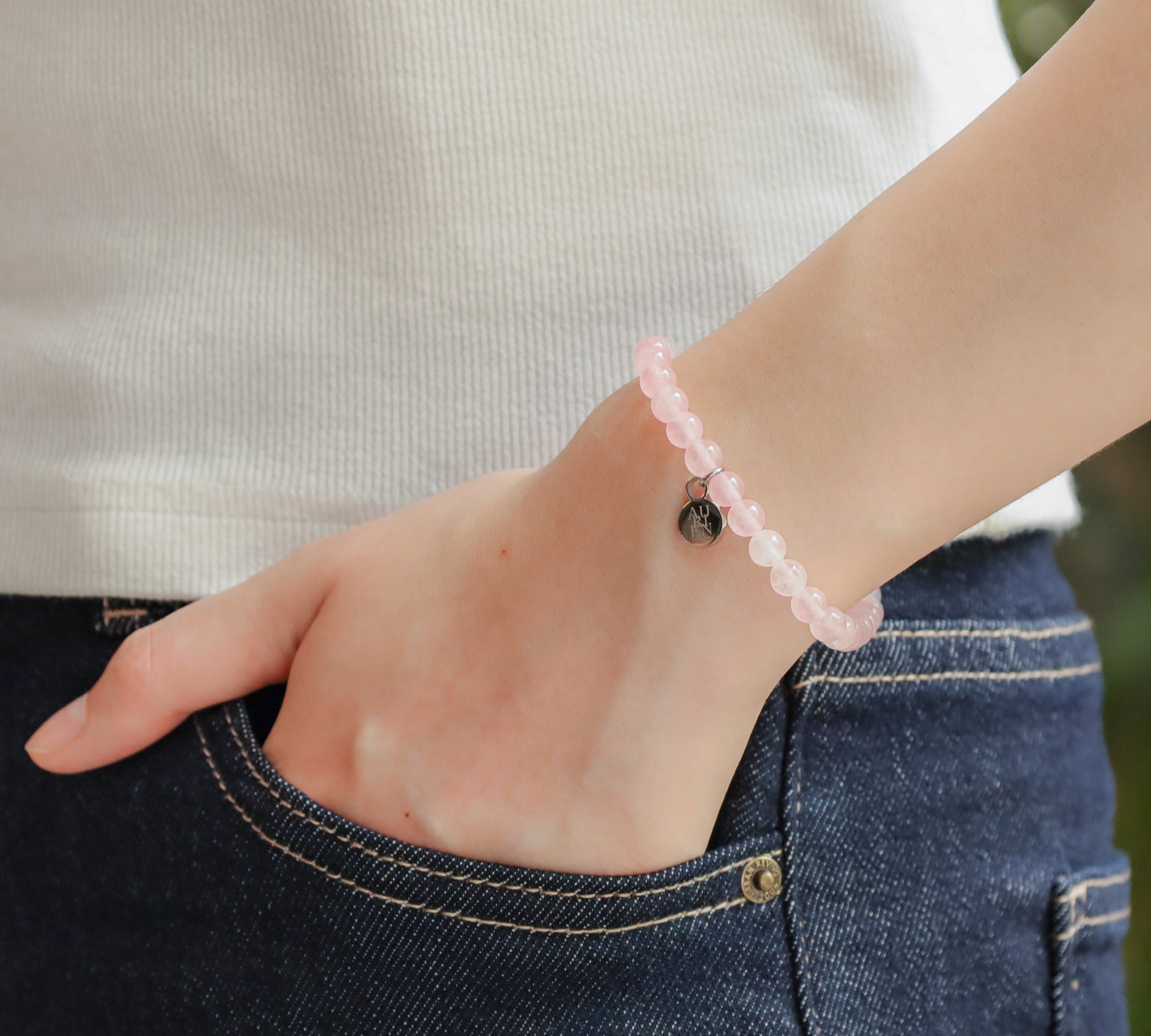 Himalayan Meditation · Rose Quartz 6mm