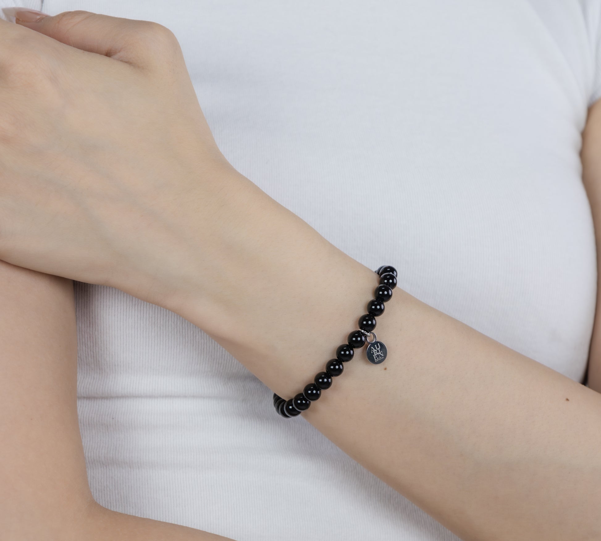 Himalayan Meditation · Black Tourmaline 6mm