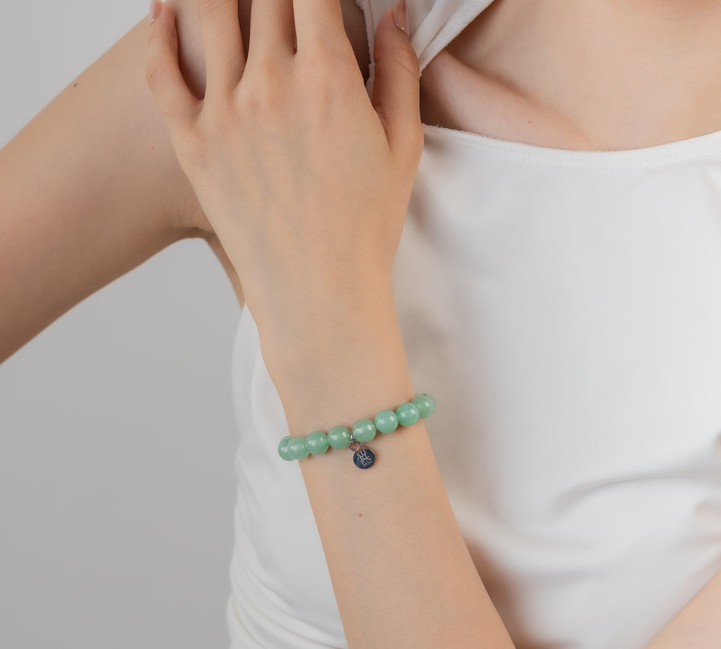 Himalayan Meditation · Green Aventurine 8mm