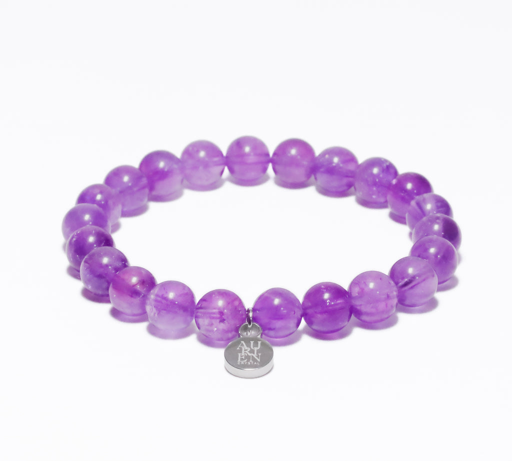 Himalayan Meditation · Amethyst 8mm