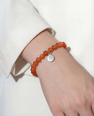 carnelian meditation crystal bracelet aurien crystal 2