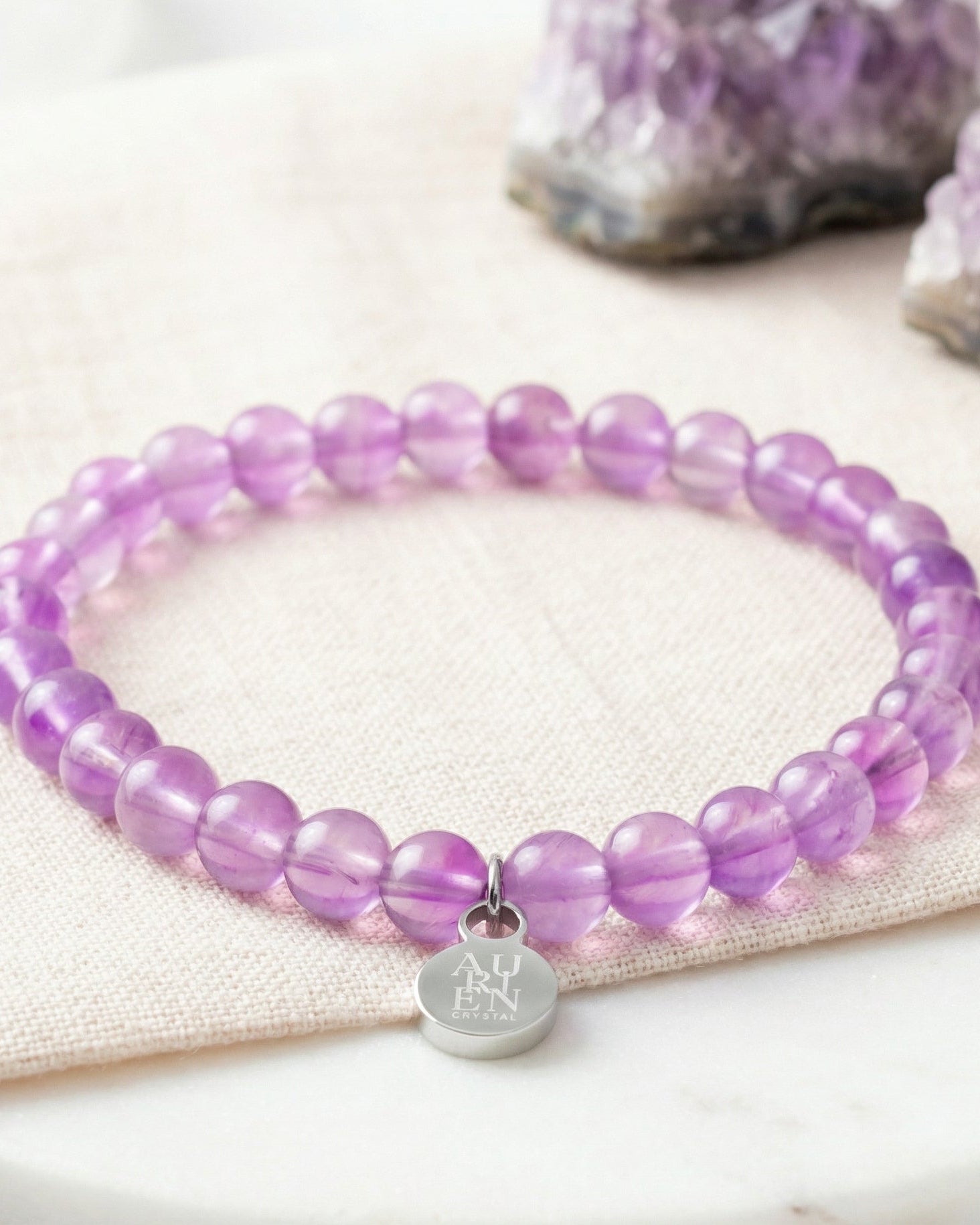amethyst meditation crystal bracelet aurien crystal 1