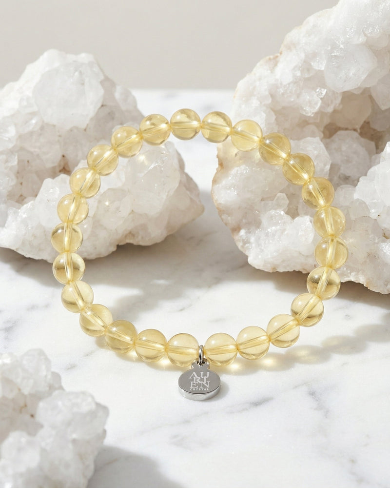 citrine meditation crystal bracelet aurien crystal 1