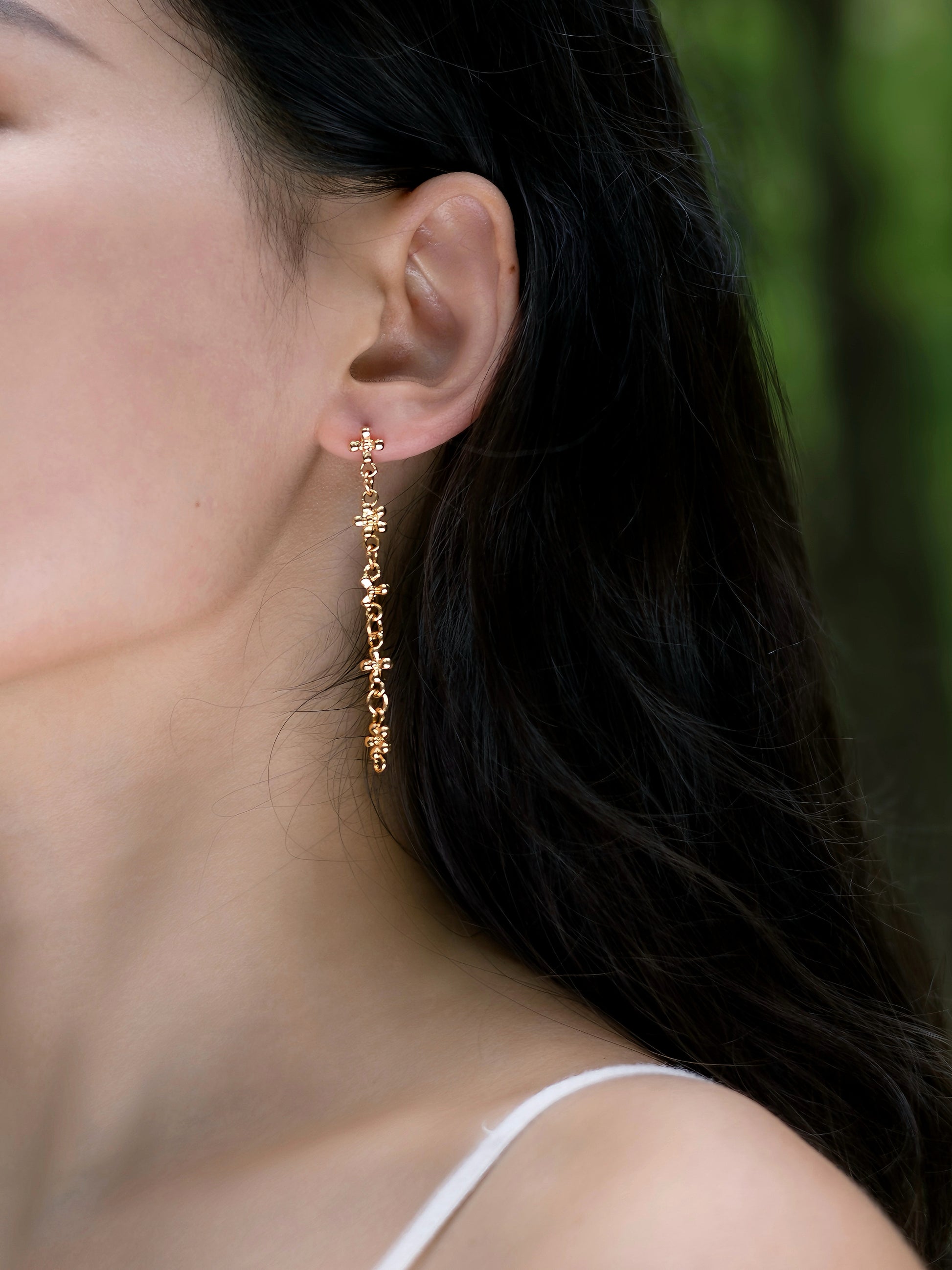 Bloom Cascade Drop Earrings